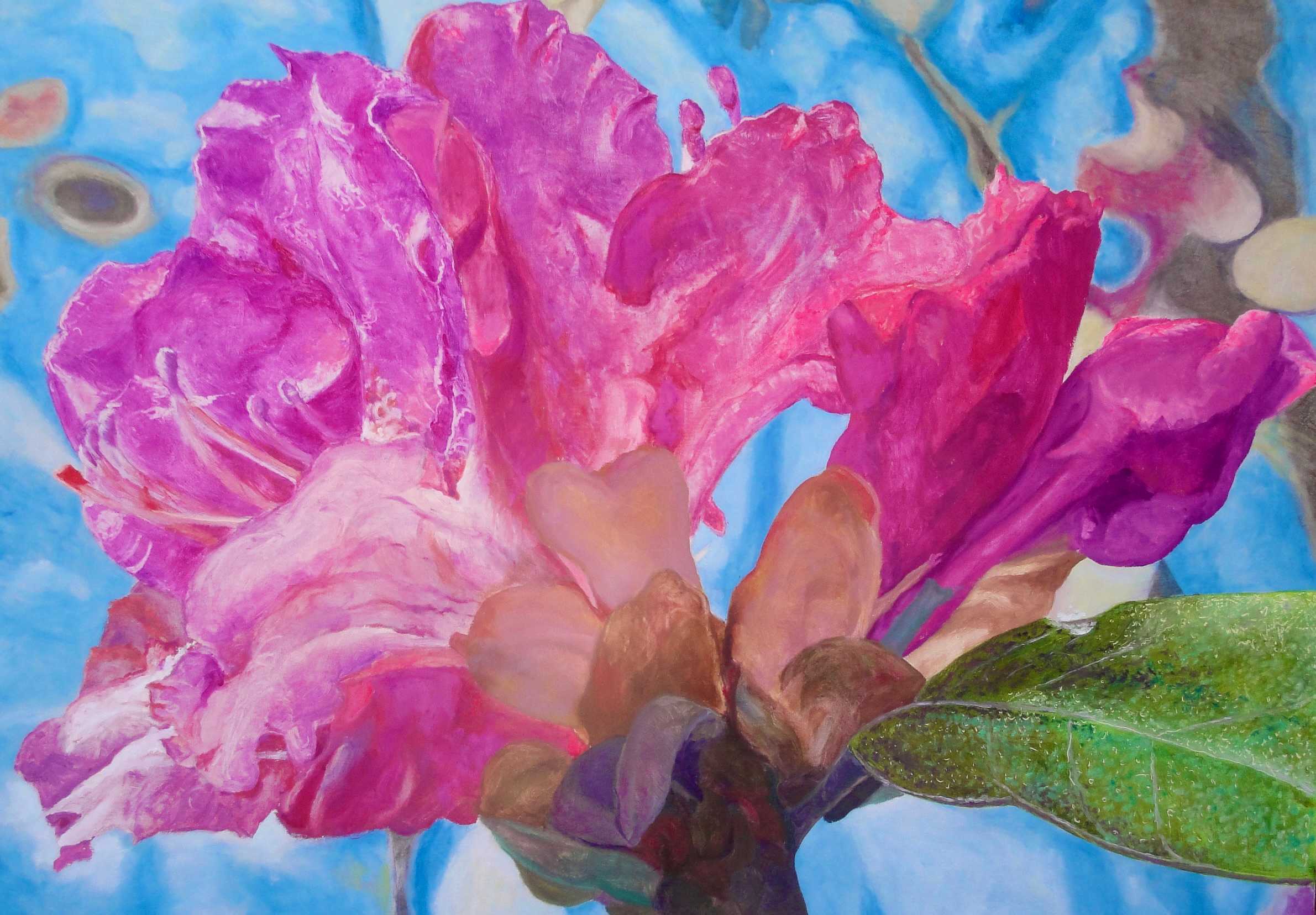 Donald Shambroom College Painting entitled Azaleas 5